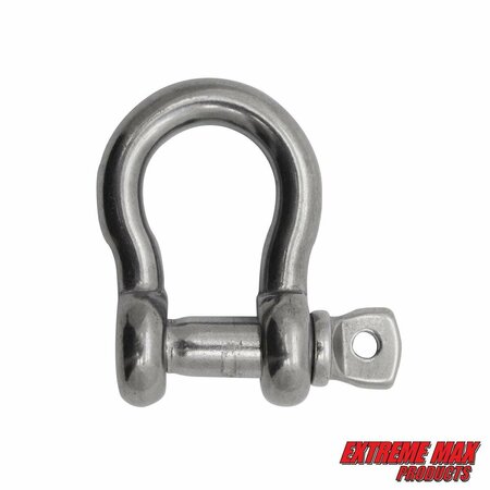 EXTREME MAX Extreme Max 3006.8321 BoatTector Stainless Steel Anchor Shackle - 7/16" 3006.8321
